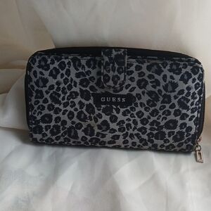 GUESS Leopard Print Wallet